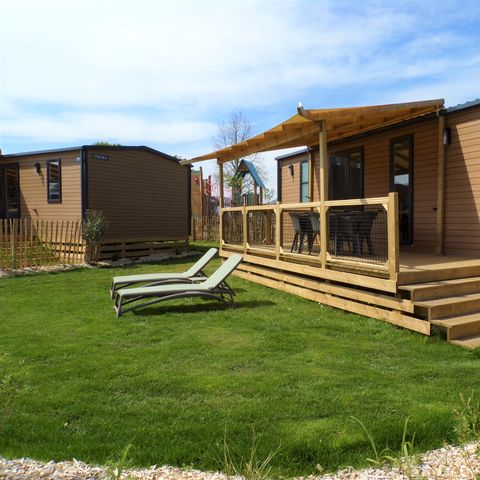 BUNGALOW 6 personnes - HORIZON Premium 33m² 3 chambres Terrasse couverte