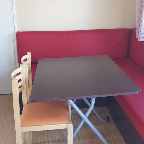 MOBILHOME 4 personnes - Mobilhome ATLANTIQUE Standard 27m² - 2 chambres / Terrasse intégrée semi-couverte + TV 4 pers