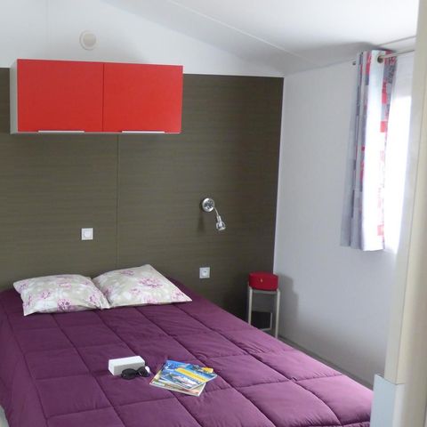 MOBILHOME 4 personas - Mobilhome MOLENE Confort PMR 31m² - 2 habitaciones / terraza cubierta + TV 4 pers