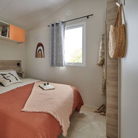 Mobile home 4 persons - MARIN Confort 27 m² - 2 bedrooms / covered terrace + TV