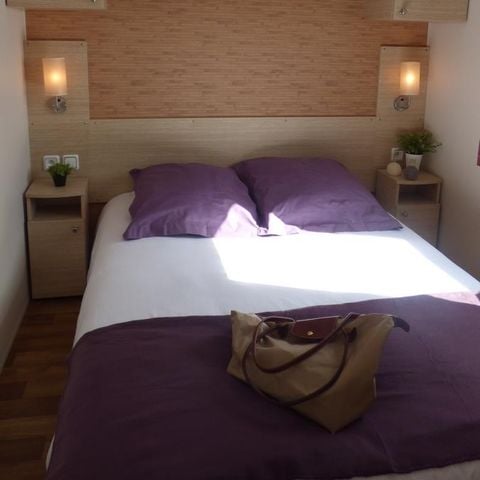 Mobilhome 4 personnes - RESIDENTIEL Confort 34m² - 2 chambres / Terrasse couverte + TV