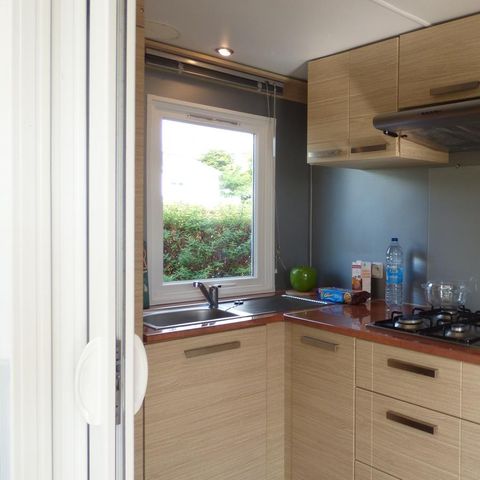 Casa mobile 4 persone - RESIDENTIEL Confort 34m² - 2 camere / Terrazza coperta + TV