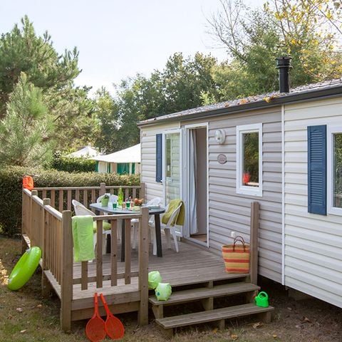 Stacaravan 6 personen - Cottage Low Cost - 3 slaapkamers