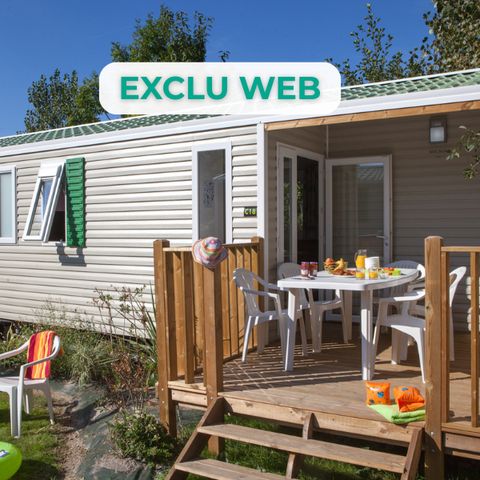 MOBILE HOME 6 people - Cottage Confort 3 bedrooms 6/8 pers