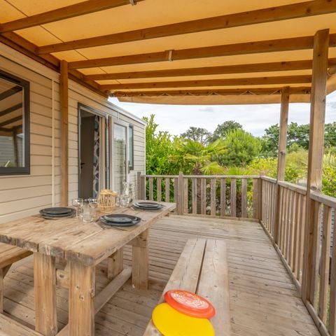 Stacaravan 4 personen - Cottage Privilège 2 slaapkamers 4/6 pers