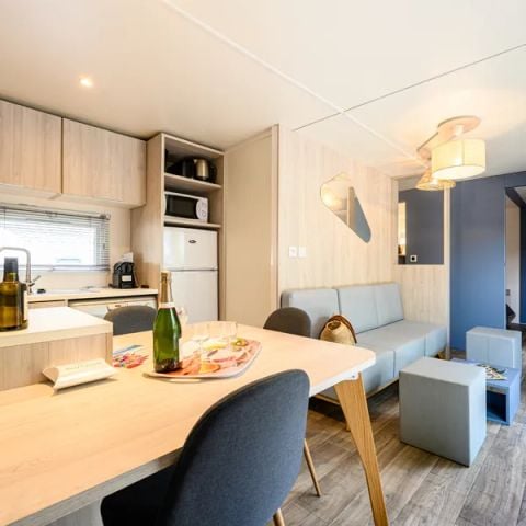 Stacaravan 4 personen - VIP cottage 2 slaapkamers 2 badkamers