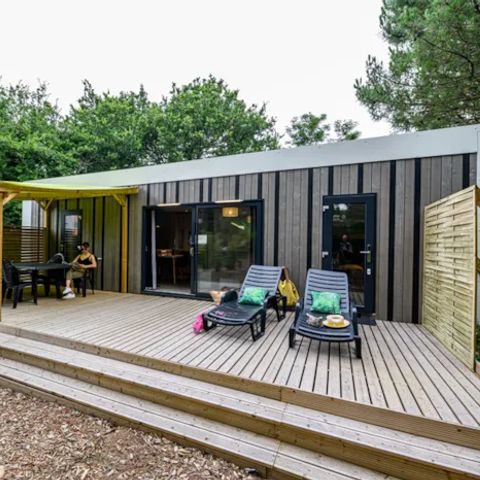 Stacaravan 4 personen - VIP cottage 2 slaapkamers 2 badkamers