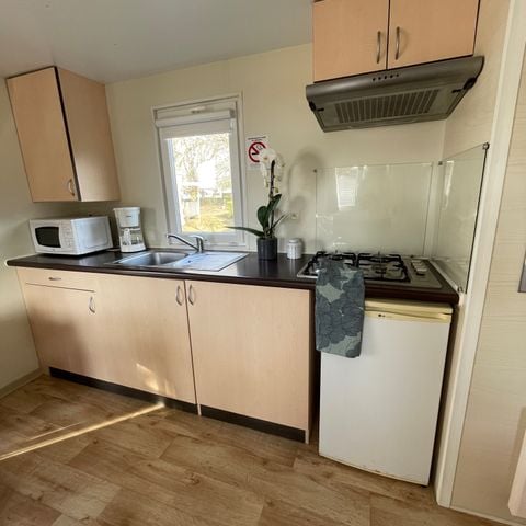 Mobile home 2 persons - Duo Confort - 20m² - 1 bedroom - covered terrace