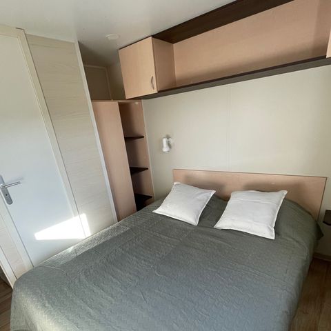 Mobilheim 2 personen - Duo Confort - 20m² - 1 Schlafzimmer - überdachte Terrasse