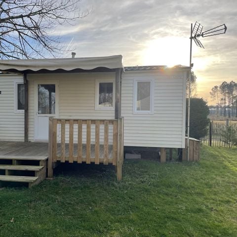 Mobilheim 4 Personen - Eco - 20m² - 2 Schlafzimmer - schöne Terrasse