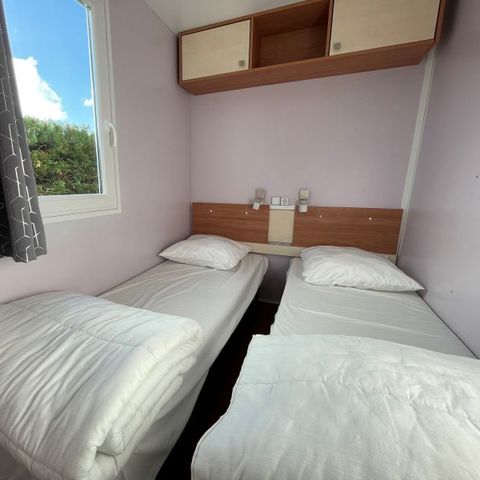 Mobilheim 4 personen - Eco - 20m² - 2 Schlafzimmer - schöne Terrasse