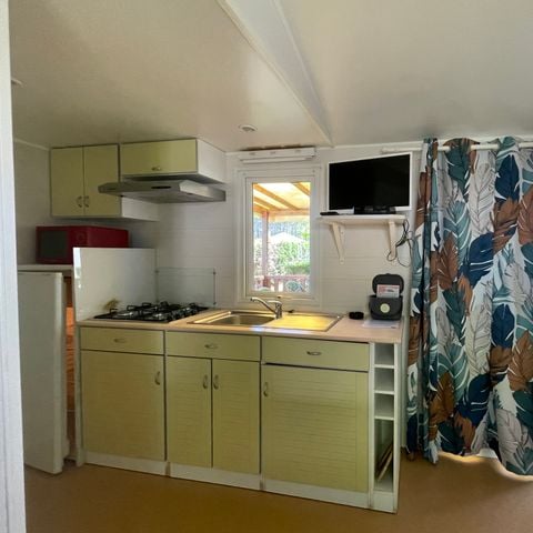 MOBILHOME 6 personnes - Nature - 25m² - 2 chambres - belle terrasse
