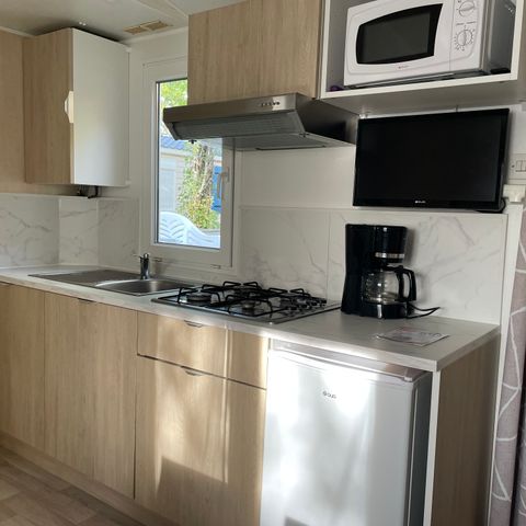MOBILHOME 6 personnes - Family - 25m² - 2 chambres - terrasse couverte