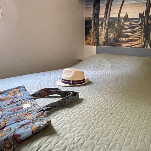 Stacaravan 4 personen - Gezin - 25m² - 2 kamers - overdekt terras