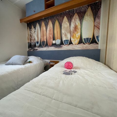 Mobile home 4 persons - Family - 25m² - 2 bedrooms - covered terrace