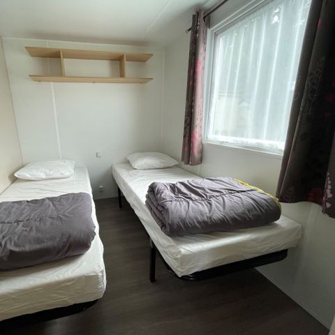 MOBILHEIM 4 Personen - Family Suite - 30m² - 2 Schlafzimmer + 2 Badezimmer