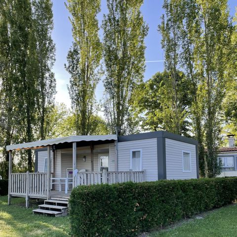 Stacaravan 4 personen - Familiesuite - 30m² - 2 kamers + 2 badkamers