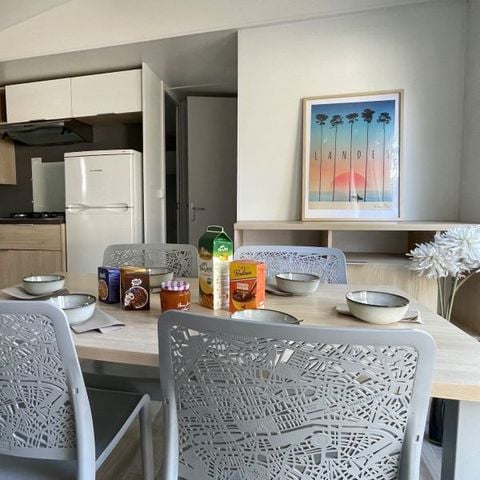 BUNGALOW 8 personnes - Premium 6/8 Pers. - Climatisation - 35m2 - 3 chambres - vaste terrasse