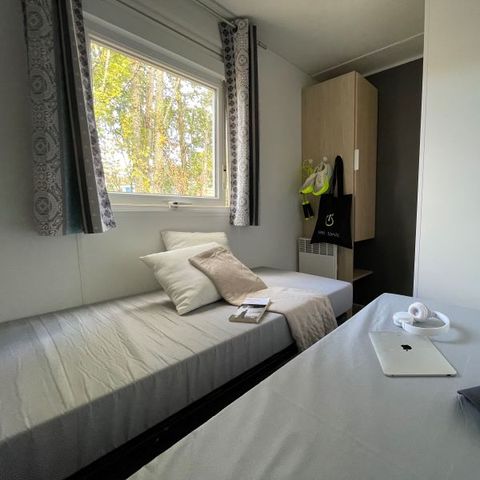 BUNGALOW 8 personnes - Premium 6/8 Pers. - Climatisation - 35m2 - 3 chambres - vaste terrasse