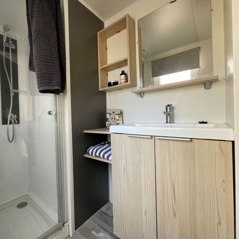 BUNGALOW 8 personnes - Premium 6/8 Pers. - Climatisation - 35m2 - 3 chambres - vaste terrasse