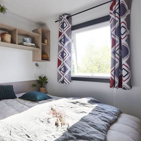 Mobilhome 4 personnes - Mobil home Premium 4 pers. - 30 m² - Climatisation - 2 chambres - terrasse couverte