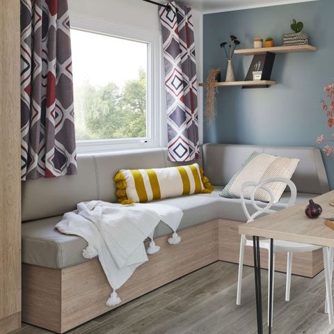 Mobilhome 4 personnes - Mobil home Premium 4 pers. - 30 m² - Climatisation - 2 chambres - terrasse couverte