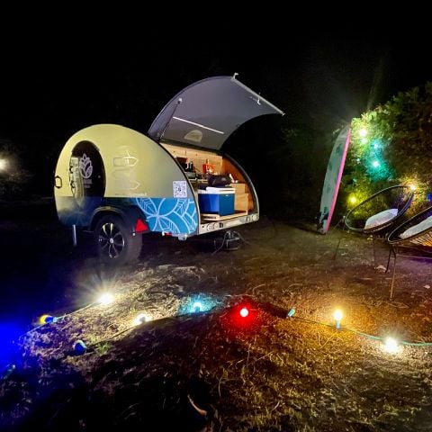 AUßERGEWÖHNLICHE UNTERKUNFT 2 Personen - COSY NATURE - 2 Personen - Doppelbett, Küchenzeile, Gartenmöbel