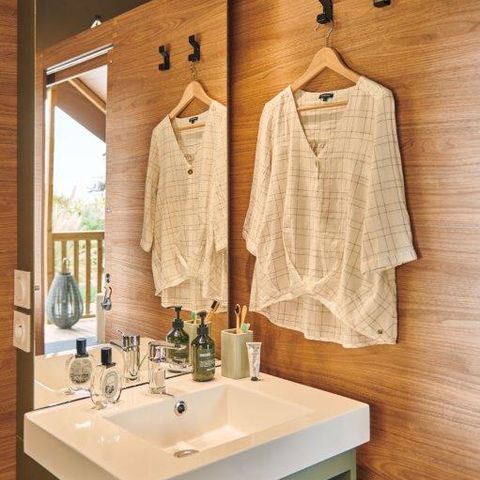 Tente en toile et en bois 5 personnes - Nouveauté 2026 ! ECOLODGE PREMIUM