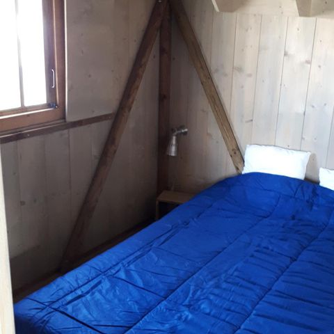 TENDA IN TELA E LEGNO 4 persone - Il rifugio con 2 camere da letto