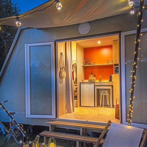 CANVAS BUNGALOW 4 people - Coco Sweet (without sanitary facilities)