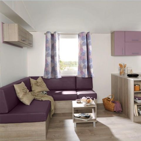 Mobile home 4 persons - Cottage Confort - 2 bedrooms - 4/6 pers