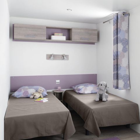 Mobile home 4 persons - Cottage Confort - 2 bedrooms - 4/6 pers