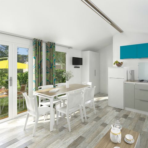 MOBILHOME 6 personas - Cottage Confort 3 habitaciones