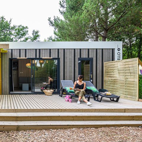 Stacaravan 4 personen - VIP cottage 2 slaapkamers 2 badkamers 4 pers