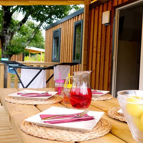 MOBILE HOME 6 people - Cottage Prestige 3 bedrooms 1 bathroom (Green Village 800 m from Domaine de la Forge)