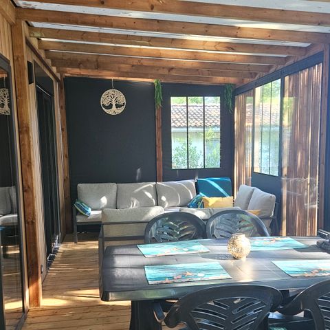MOBILHOME 4 personnes - RES Sunelia LUXE - 2 chambres et 2 salles de bain