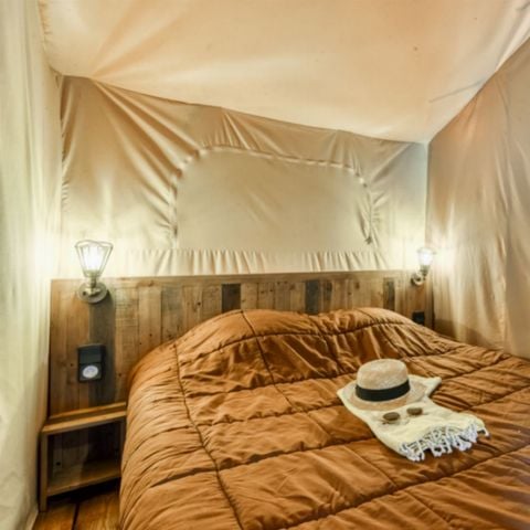 SafariZelt 5 Personen - Lodge mit 2 Schlafzimmern (ohne Sanitäranlagen)