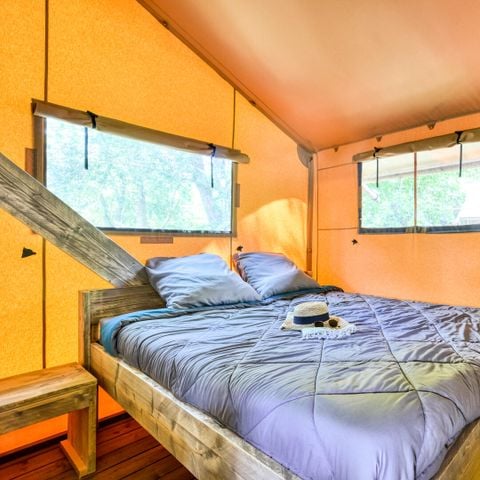 Safaritent 4 personen - Luxe Lodge 3 Kamers 4 Personen