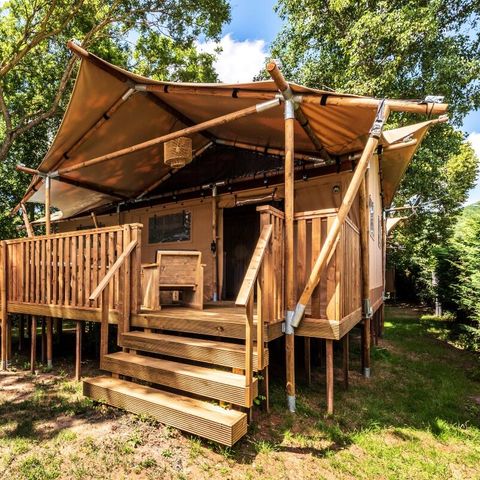 Lodge 5 personen - VIP Luxe Lodge 3 Kamers 5 Personen