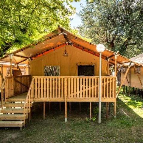 Safaritent 5 personen - Lodge Tent 3 Kamers 5 Personen + TV