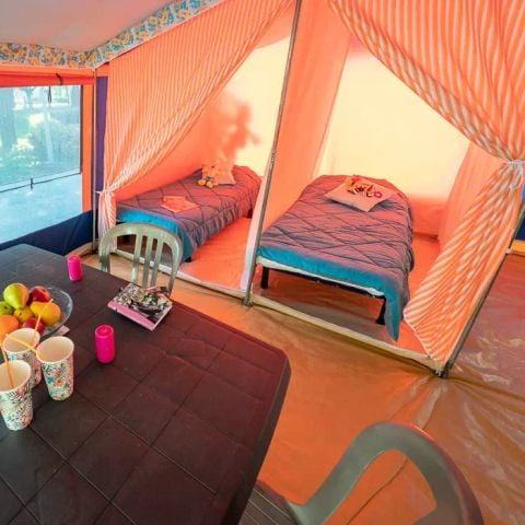 Tente 4 personnes - Tente Navajo 3 Pièces 4 Personnes Sans Sanitaire