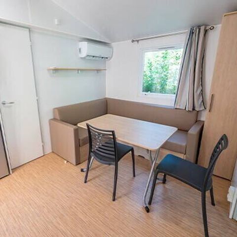 MOBILHOME 6 personas - Mobil-home | Confort | 3 Dormitorios | 6 Pers. | Terraza elevada | Aire acondicionado