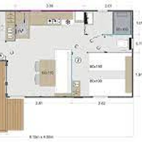Casa mobile 4 persone - Loggia