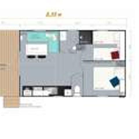 Mobile home 6 persons - MH Loggia Bay 4/6