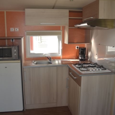 Stacaravan 4 personen - D 4/6 WOONHUIS