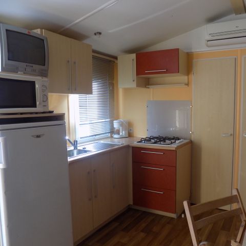 Stacaravan 4 personen - Bungalow T2