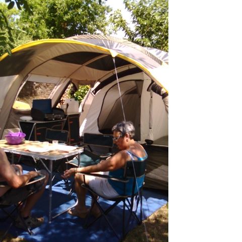 TENT 4 people - READY TO CAMP (air mattresses)