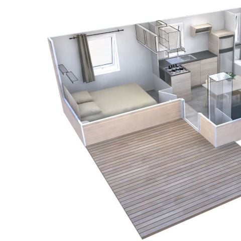 MOBILHOME 4 personas - EVO Premium
