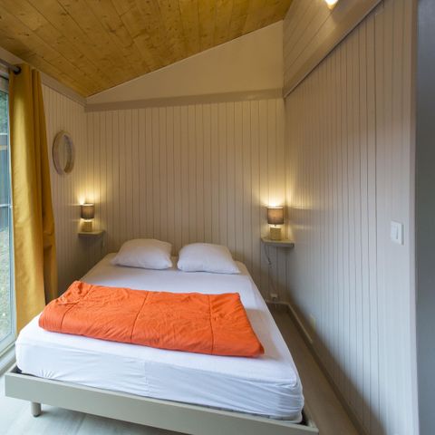 Chalet 4 personen - Chalet Bleu 35m² - 1 kamer - mezzanine