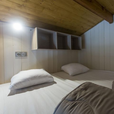 Chalet 4 persons - Chalet Bleu 35m² - 1 bedroom - mezzanine